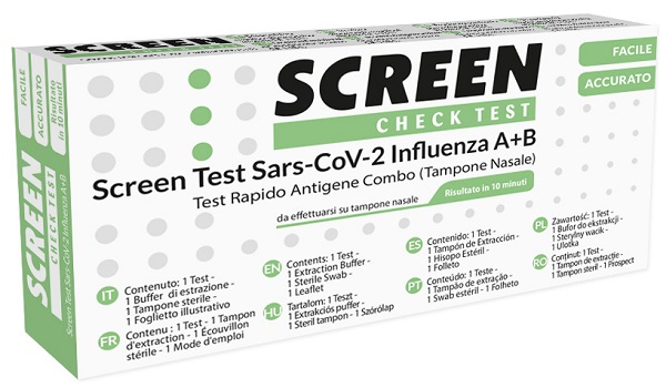 SCREEN TEST SARS-COV2+INFLUENZ — confronto prezzi