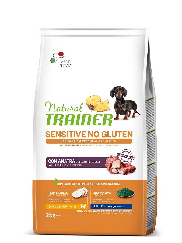 Trainer Cane Natural Sensitive Adulto Mini Anatra 2 Kg