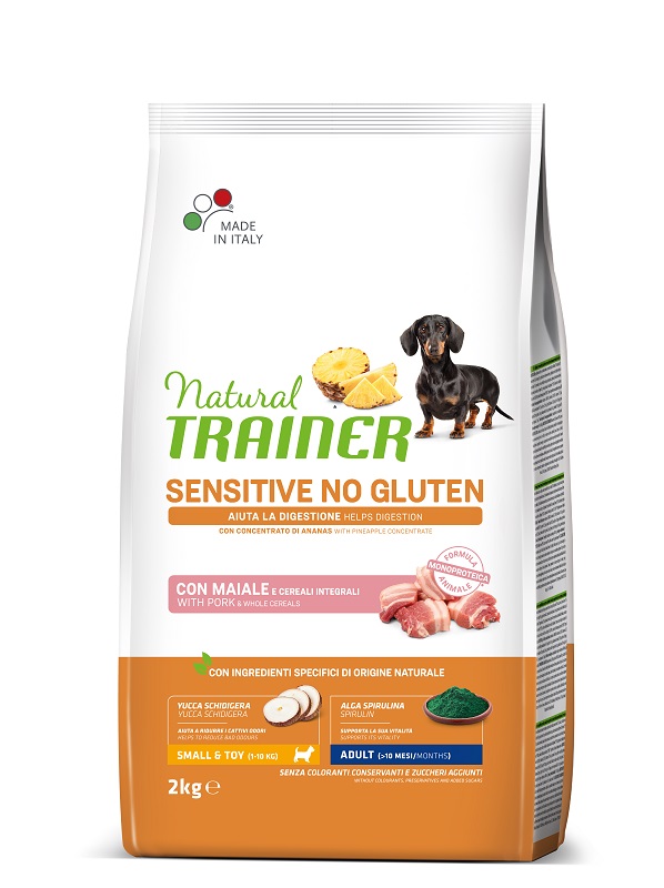 Trainer Cane Natural Sensitive Adulto Mini Maiale 2 Kg