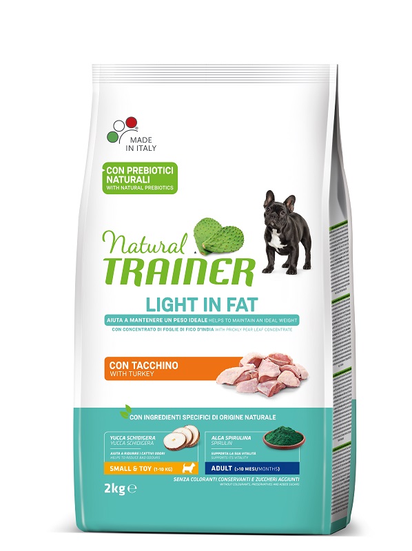 Trainer Cane Natural Light In Fat Small&amp;Toy Tacchino 2 Kg
