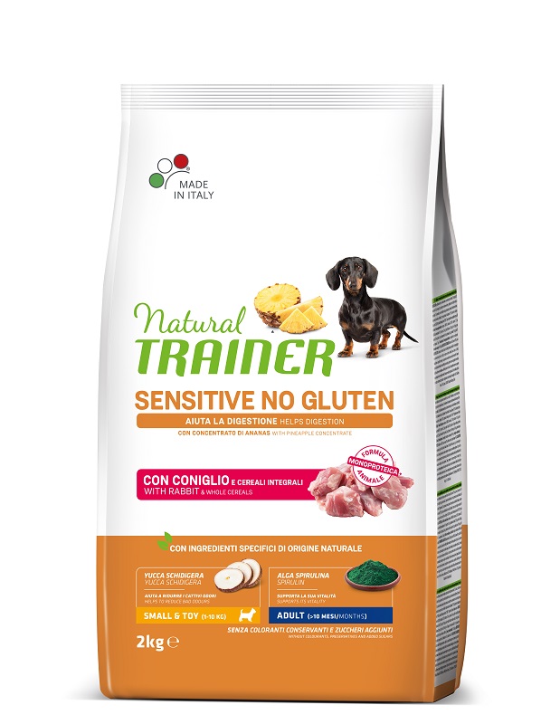 Trainer Cane Natural Sensitive Adulto Mini Coniglio 2 Kg