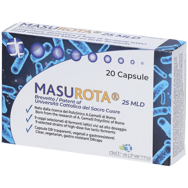 Masurota Integratore per il Rilassamento Muscolare 20 Capsule