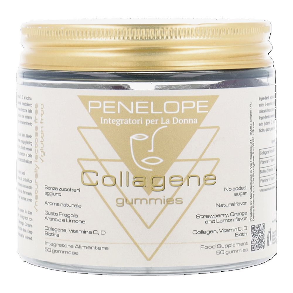 COLLAGENE 50 gommose con collagene e vitamina C 90 g Caramelle