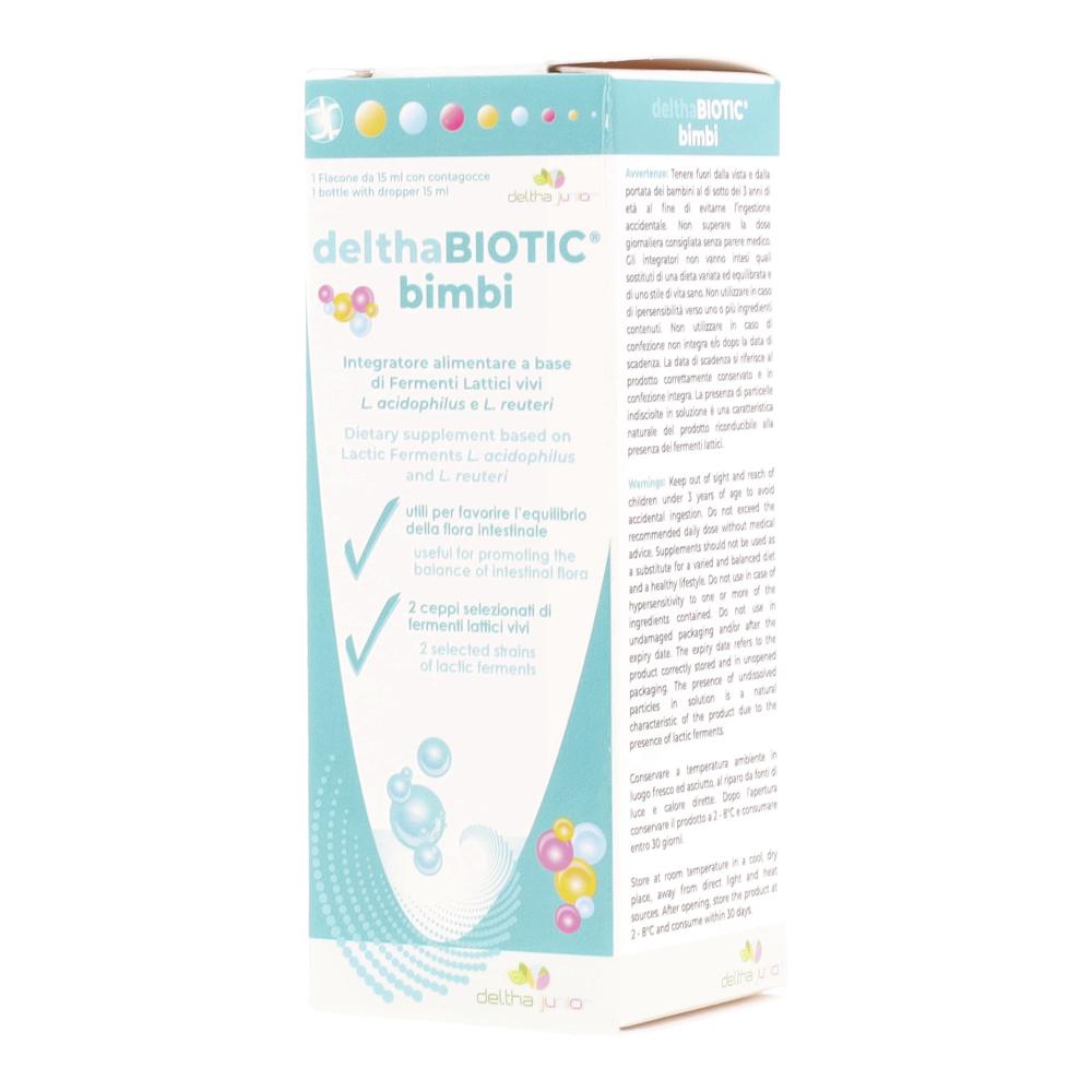 Delthabiotic bimbi gocce 15 ml — confronto prezzi