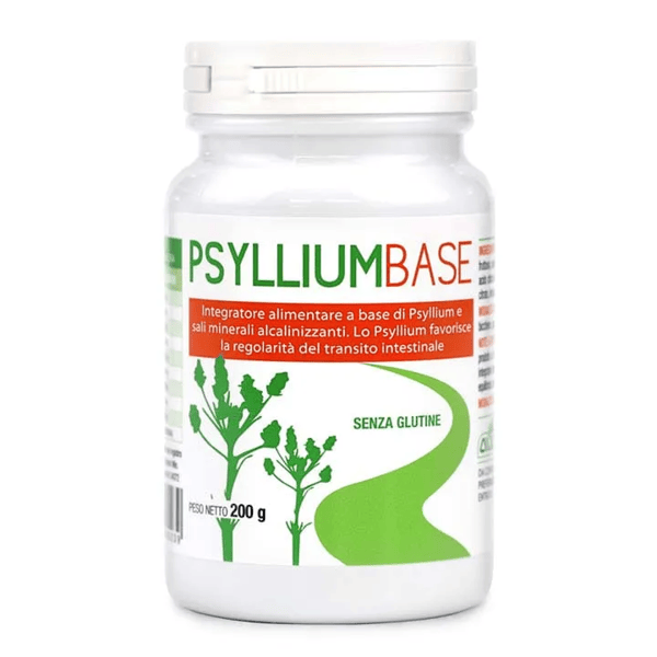 Psyllium Base Integratore Fibra Intestinale Azione Lassativa Polvere 200g