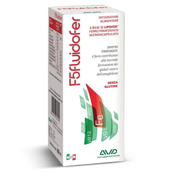A.V.D. Reform F5 Fluidofer Integratore Di Ferro E Vitamine B 200ml