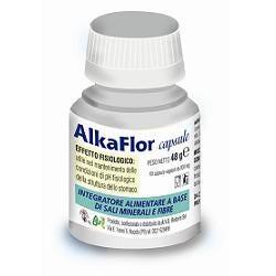 AlkaFlor Integratore Sali Minerali e Fibre 60 Capsule