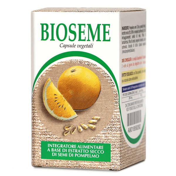 Bioseme Estratto Semi Pompelmo Integratore Antiossidante 60 Capsule