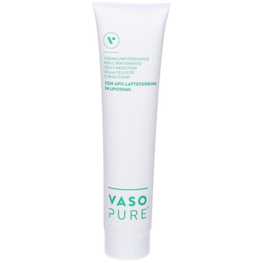 Vasopure Crema Linfodrenante Per Il Trattamento Degli Inestetismi Della Cellulite E Negli Edemi 200ml