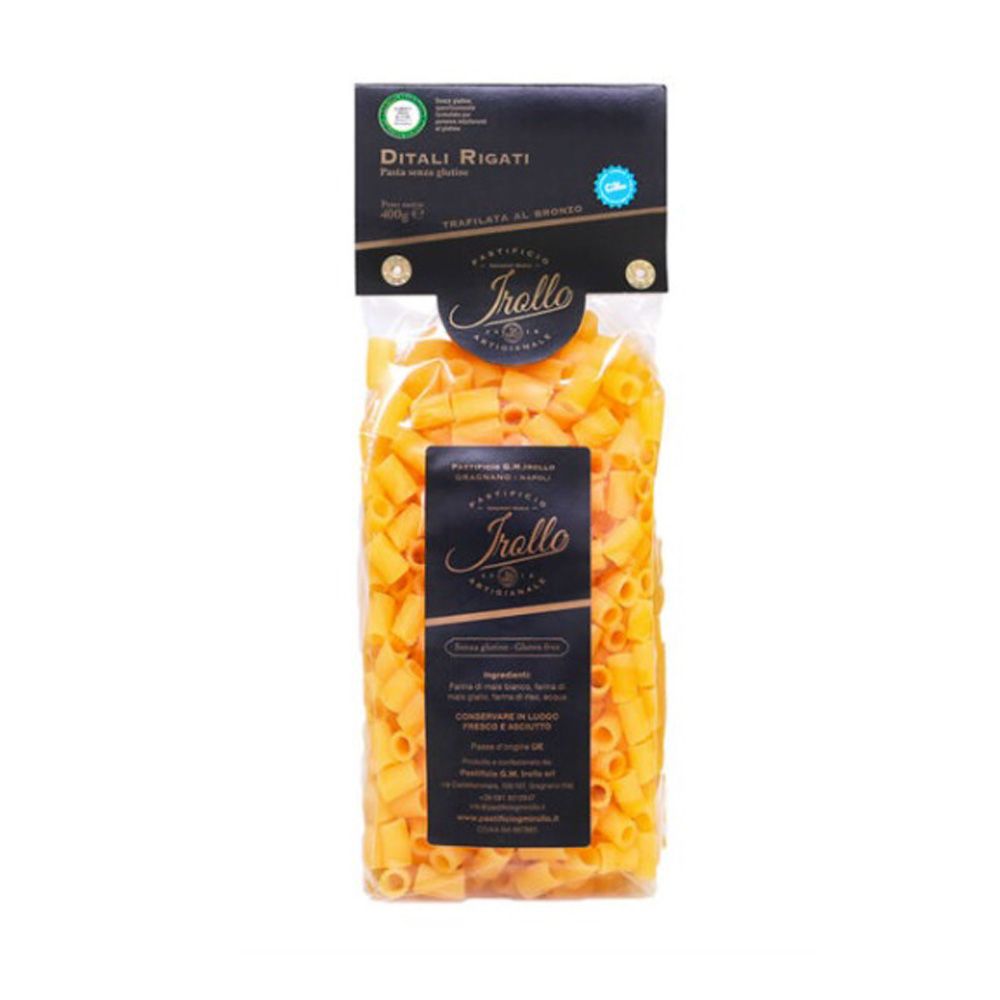 Ditali Rigati Senza Glutine 400g - Pastificio Irollo 400 g