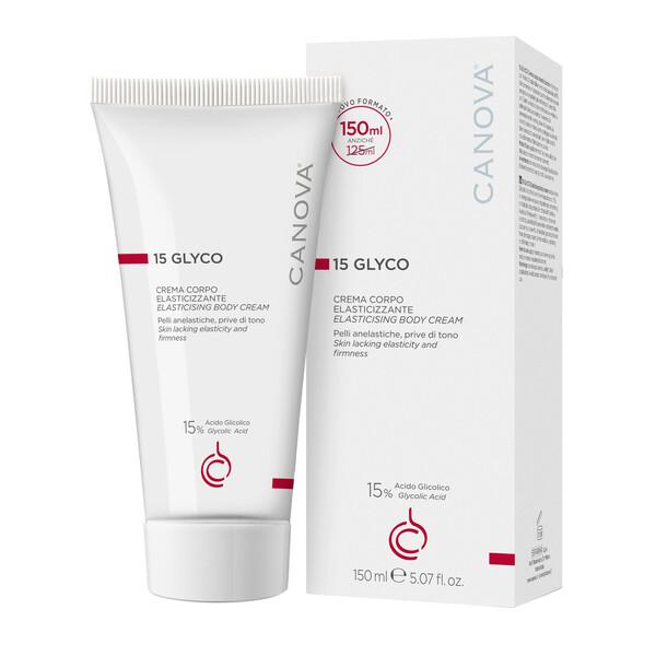 Canova 15 Glyco Crema Viso e Corpo Elasticizzante 150 ml