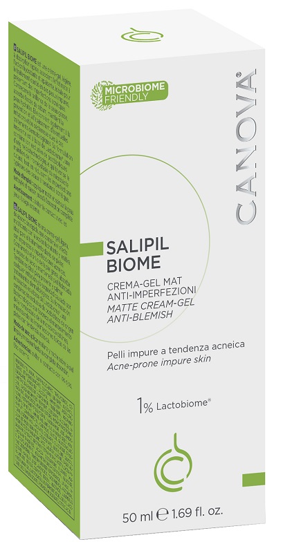 Canova Salipil Biome Crema Gel Anti-imperfezioni Per Pelli Impure A Tendenza Acneica 50ml