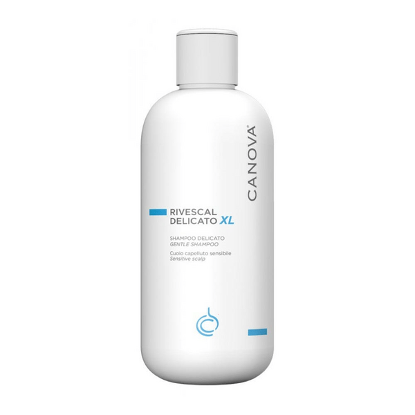 Canova Rivescal Shampoo delicato Uso frequente Cuoio capelluto sensibile Flacone 500 ml