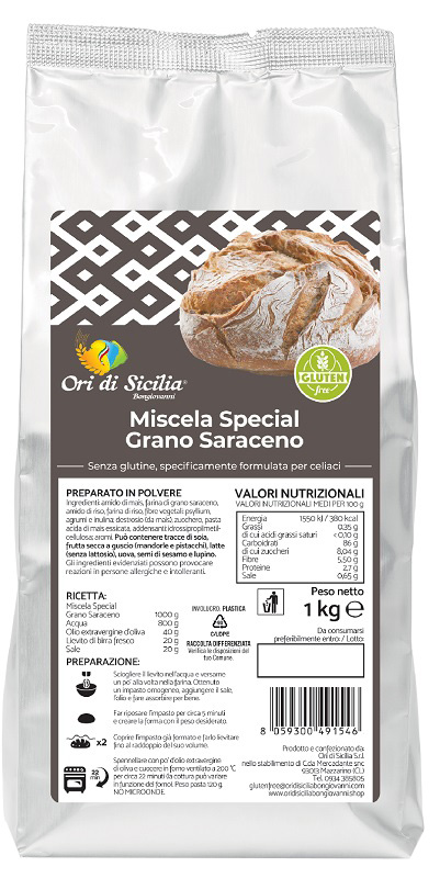 Ori di sicilia mix speciale grano saraceno 1 kg — confronto prezzi