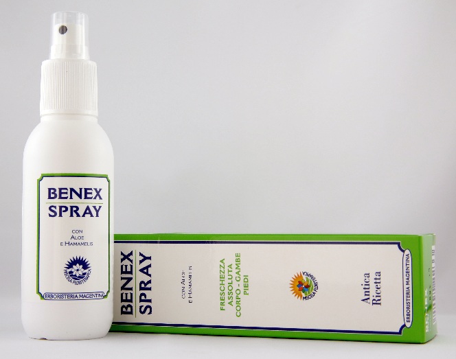 Erboristeria Magentina Benex Spray Corpo Detergente Rinfrescante 100 ml — confronto prezzi