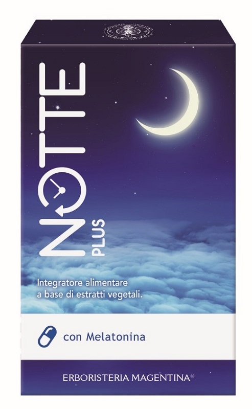 Notte Plus Con Melatonina Integratore Per Il Riposo Notturno 60 Capsule — confronto prezzi