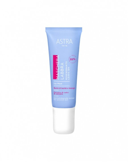 Astra Skin Maschera Labbra Rigenerante Nutriente Leave-On 10 ml ristrutturante