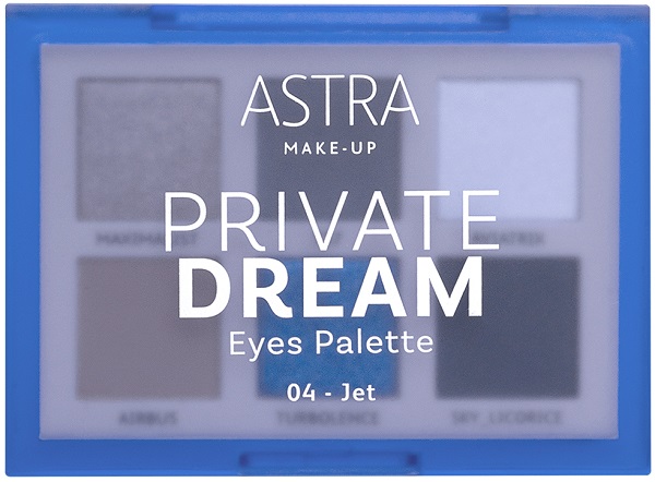 Astra Make-Up Private Dream Eyes Palette Tonalità 04 Jet 1 pz Make up — confronto prezzi