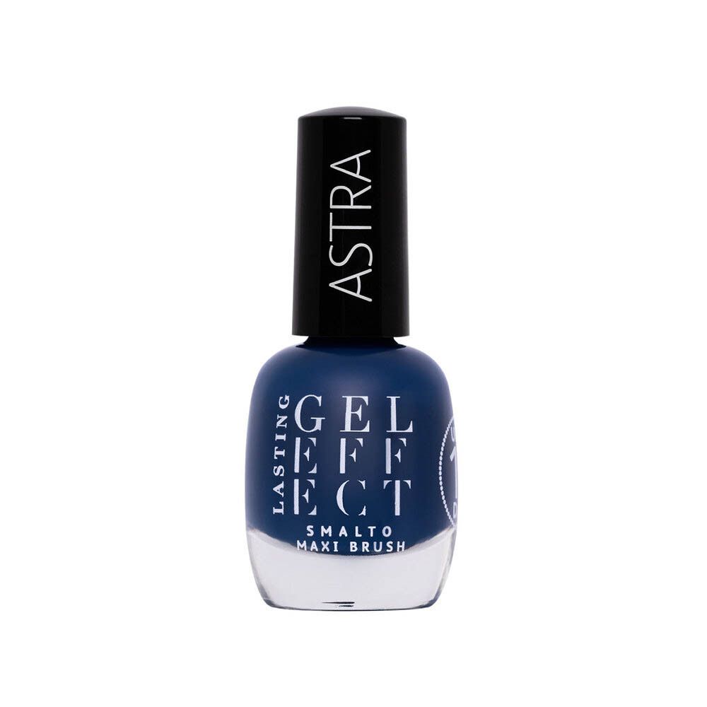 Astra Make-Up Lasting Gel Effect Nail Polish Colore 085 Midnight Tank 12 ml Smalto per unghie