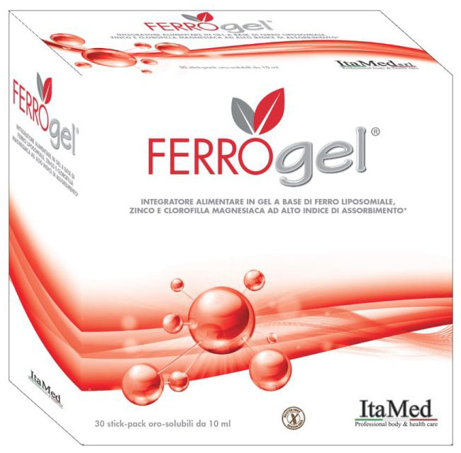 Ferrogel - Integratore alimentare a base di Ferro liposomiale - 30 stick — confronto prezzi