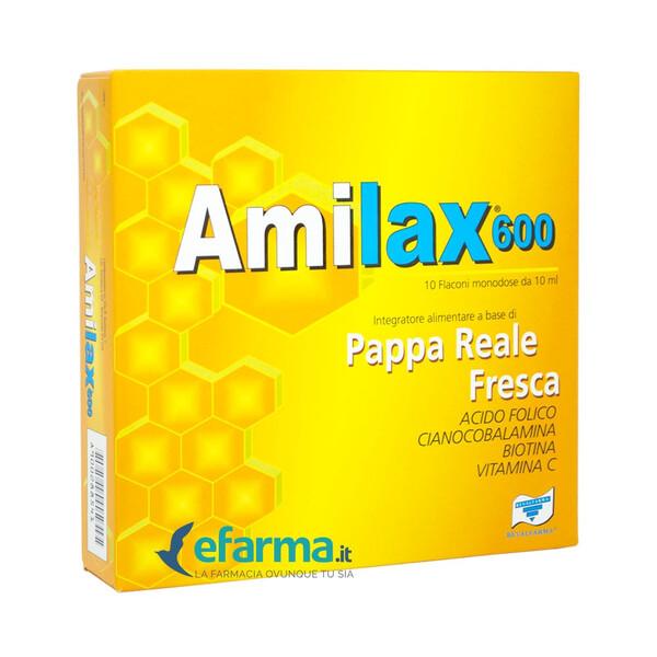 Amilax Pappa Reale 10 Flaconi 10 Ml