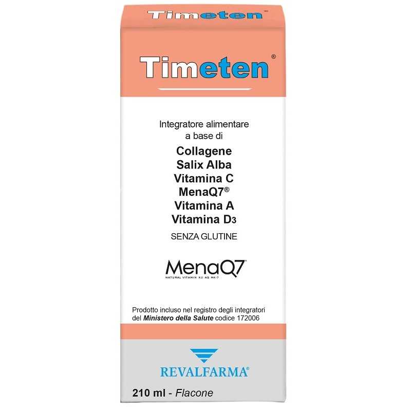Timeten Integratore Per L'apparato Muscolo-scheletrico Soluzione Orale 210ml — confronto prezzi