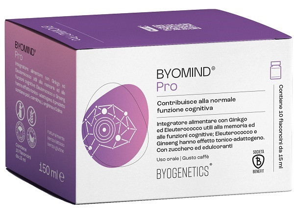 Byomind Pro Integratore Per La Normale Funzione Cognitiva 10 Flaconcini X 15ml — confronto prezzi