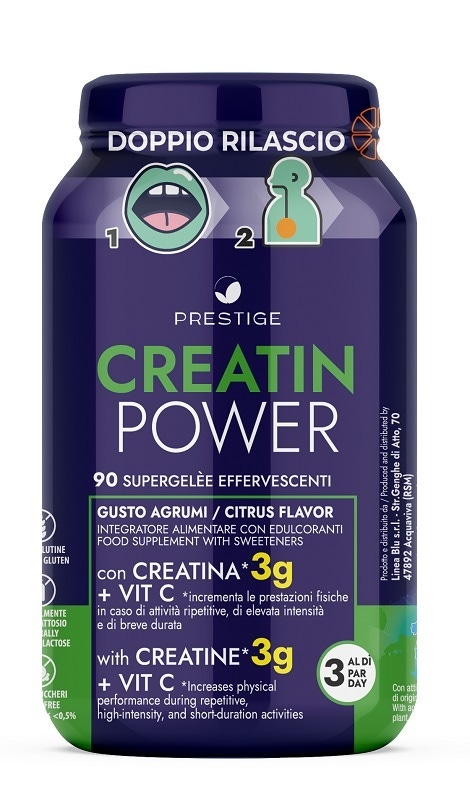 Prestige Creatin Power 90 Supergelee Effervescenti
