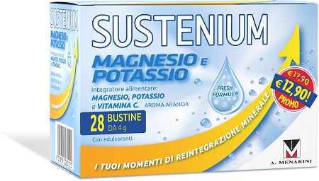Sustenium Magnesio E Potassio 28 Bustine