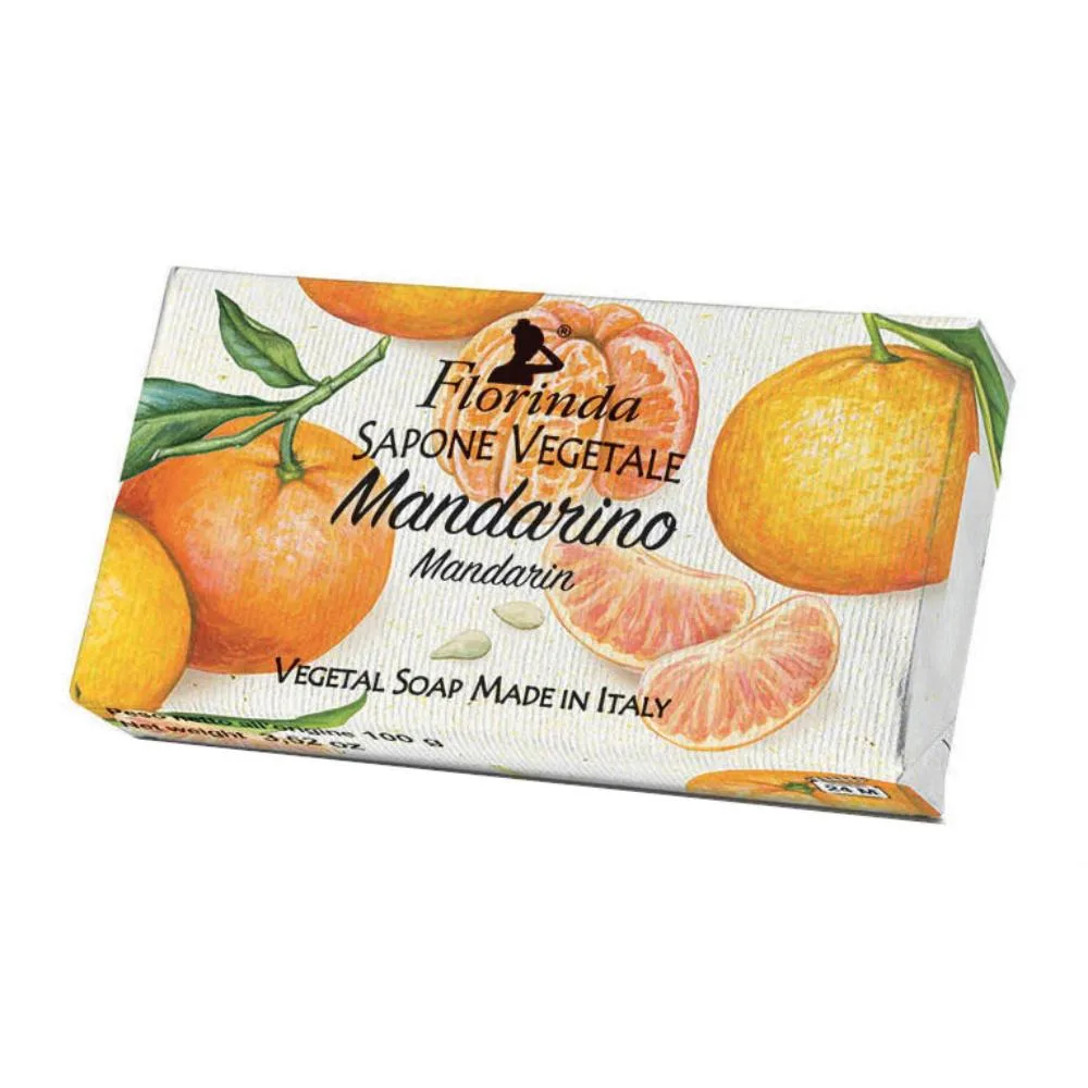SAPONE VEGETALE MANDARINO 100G