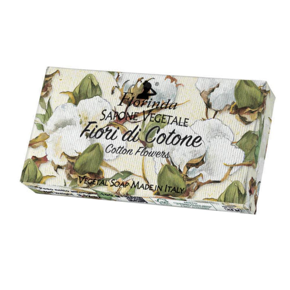 SAPONE VEGETALE FIORI DI COTONE100G