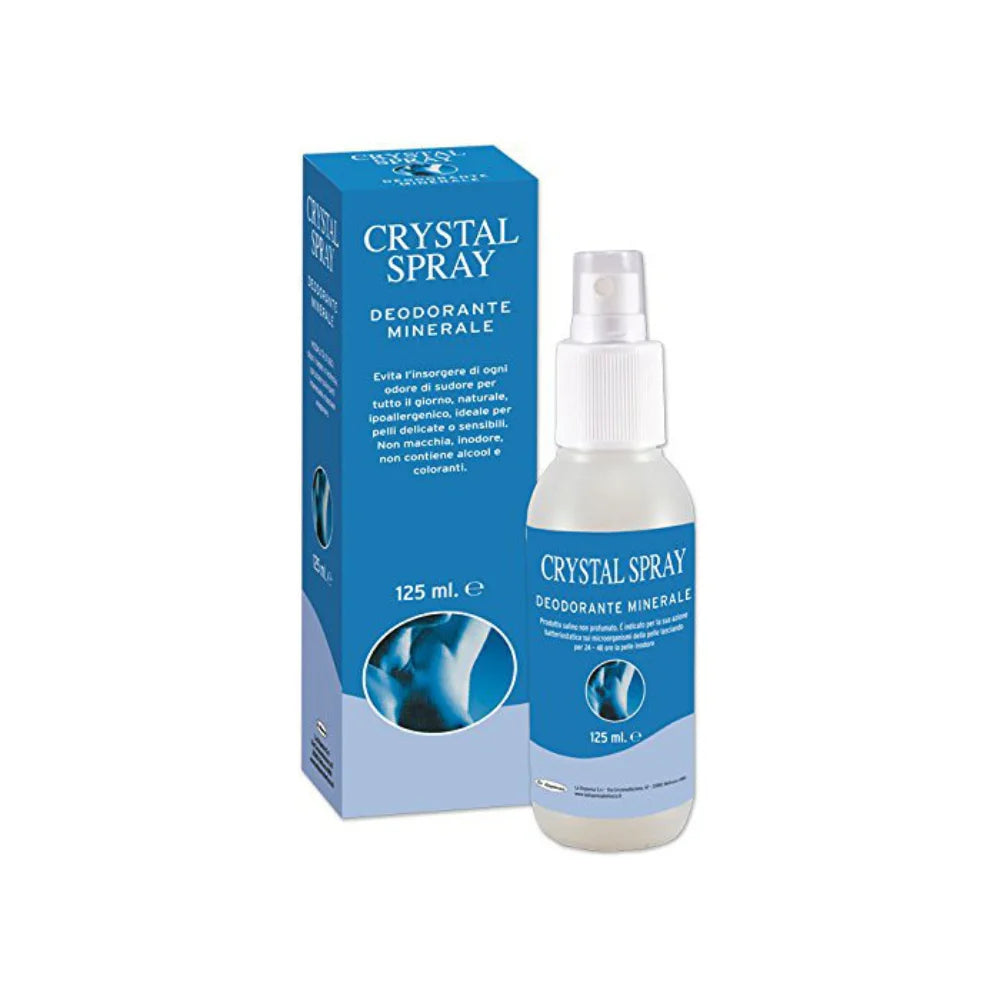 Crystal | Deodorante Minerale Allume di Potassio Spray Naturale | 125 ml — confronto prezzi