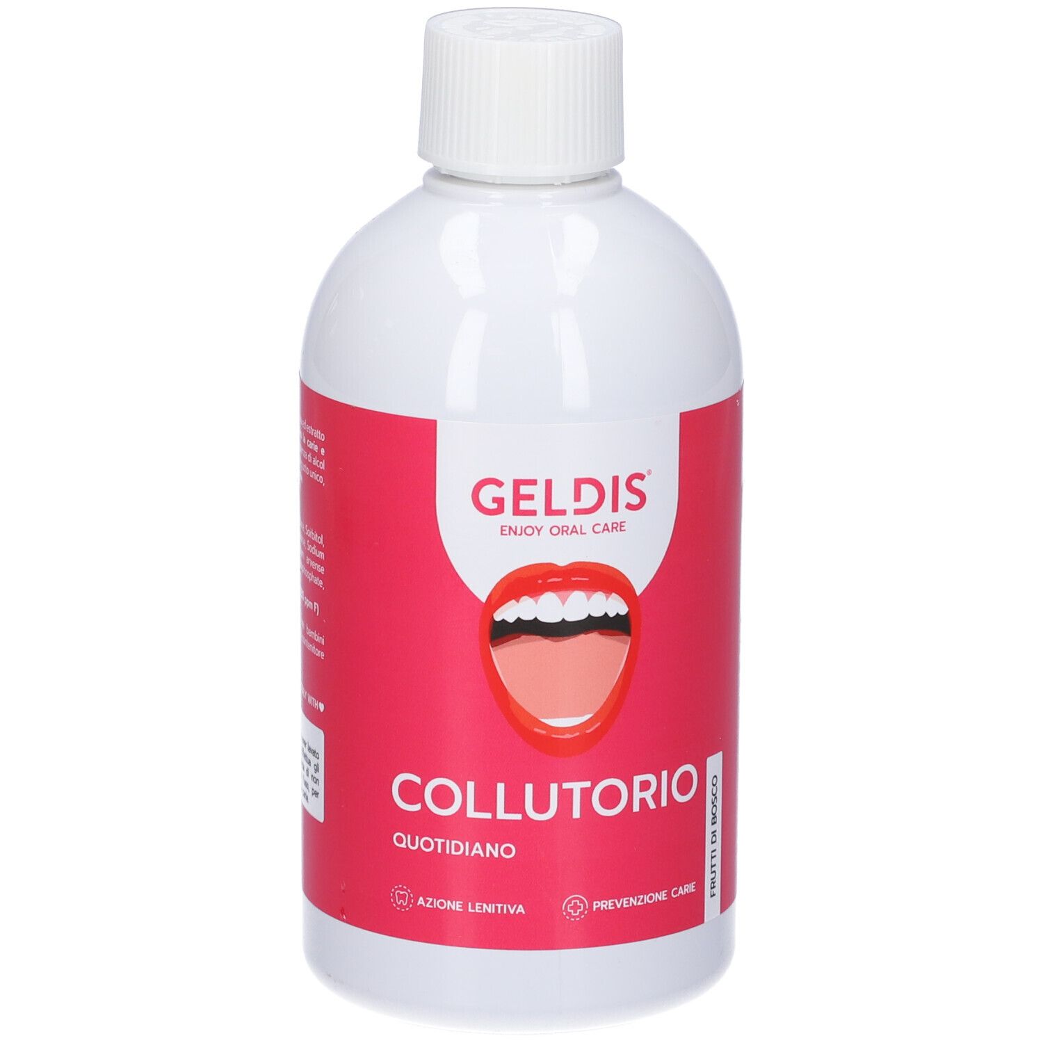 Geldis Collutorio Quotidiano ai Frutti di Bosco 500 ml