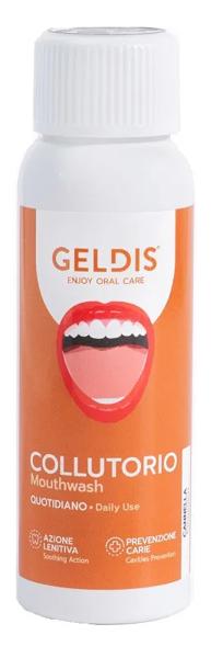 Geldis Collutorio gusto Cannella Flacone da 100 ml Travel Size Trattamento Anti-carie