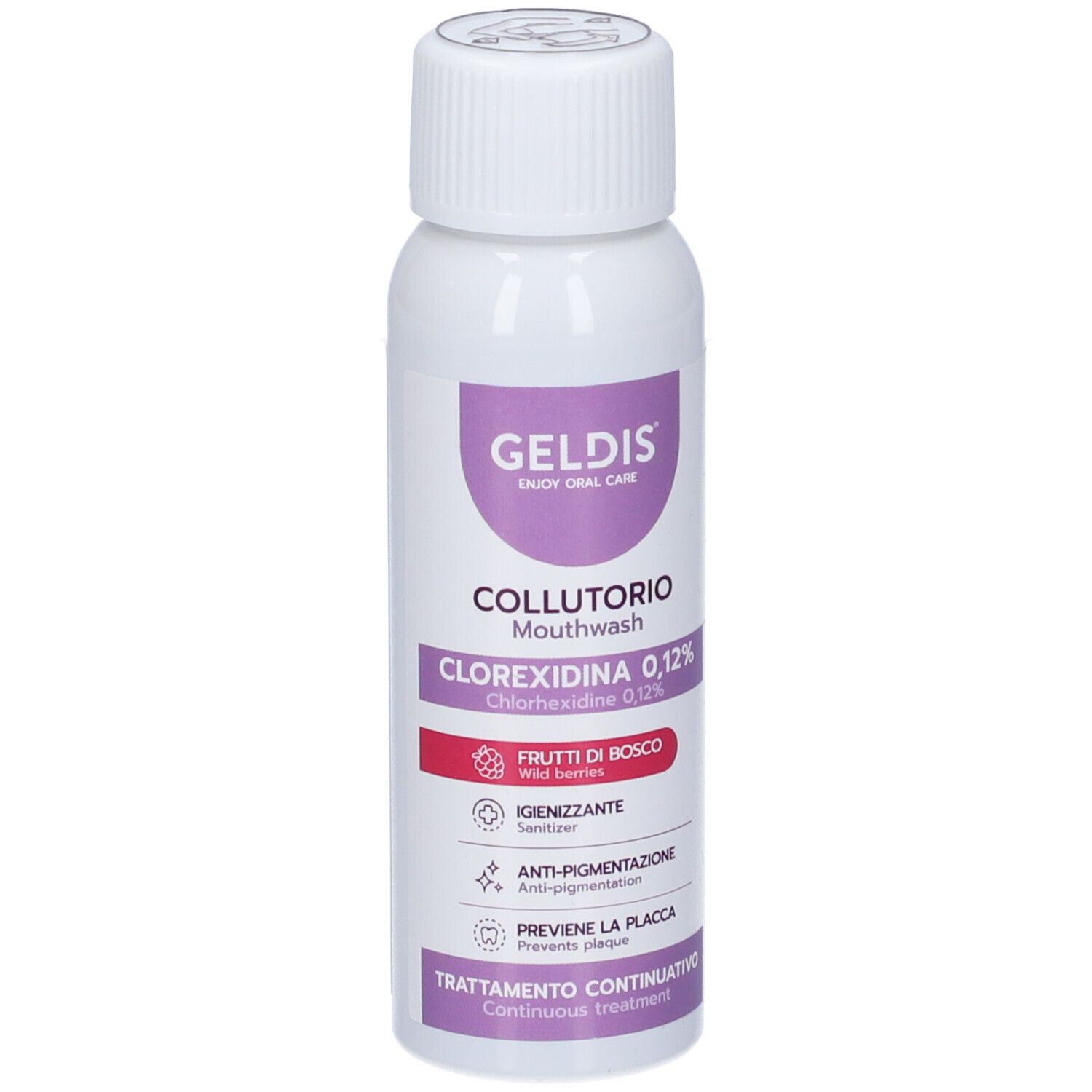 Geldis Collutorio Gusto Frutti di Bosco Clorexidina 0,12% 100 ml — confronto prezzi