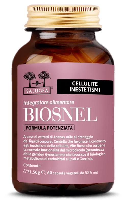 Salugea Biosnel Integratore alimentare per la cellulite e il drenaggio, 60 capsule vegetali — confronto prezzi