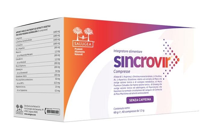 Salugea sincrovir 40 compresse — confronto prezzi
