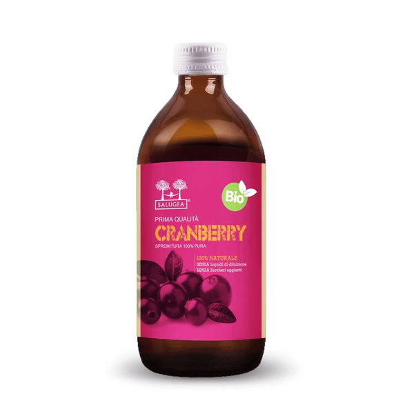 Salugea Succo di Cranberry Biologico 100% Puro 500 ML
