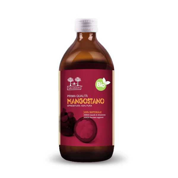 Salugea Succo di Mangostano Biologico 100% Puro 500 Ml