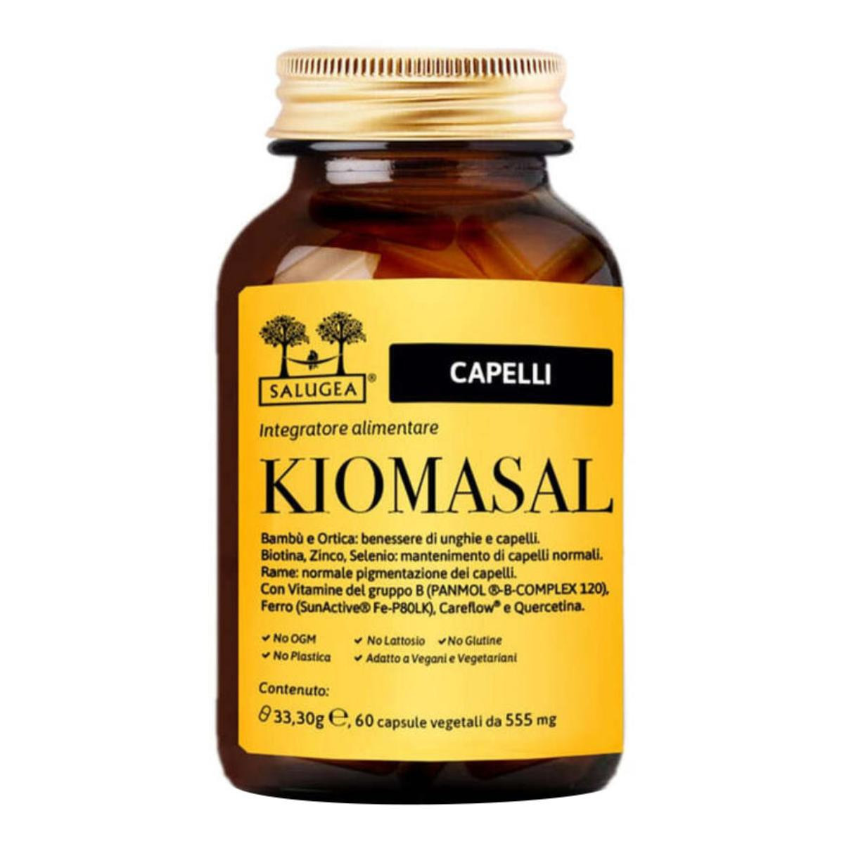 Kiomasal Salugea - Integratore per Capelli e Unghie capsule 60 pz Capsule — confronto prezzi
