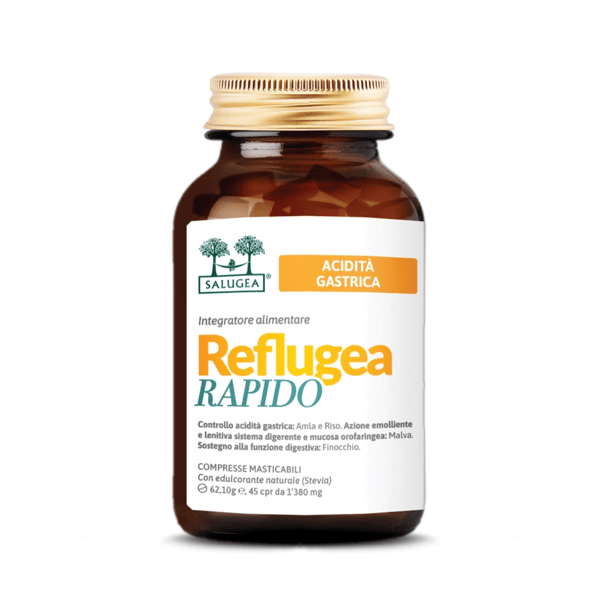 Salugea Reflugea Rapido Integratore per lo Stomaco 45 Compresse