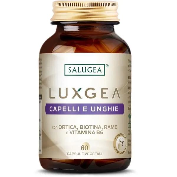 Salugea Luxgea Integratore Capelli E Unghie Biotina Zinco Selenio 60 Capsule