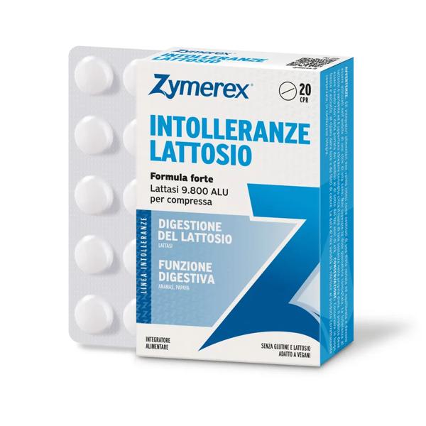 Zymerex Intolleranze Integratore Digestione Lattosio 20 Compresse