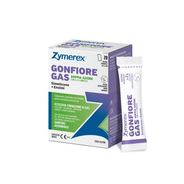 Zymerex Gas Doppia Azione con SE complex 20 Bustine