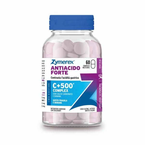 Zymerex Antiacido Forte Contro l'Acidità Gastrica 60 Compresse