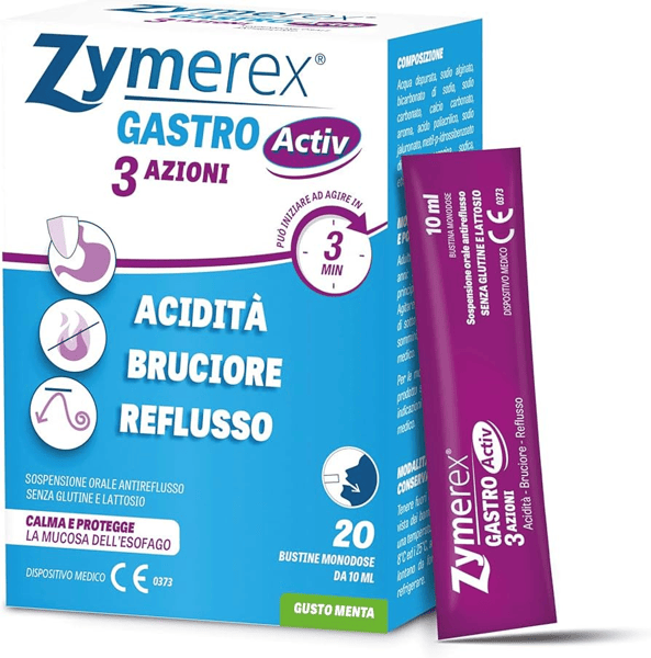 Zymerex Gastro Activ 3 Azioni 50 Bustine Monodose — confronto prezzi