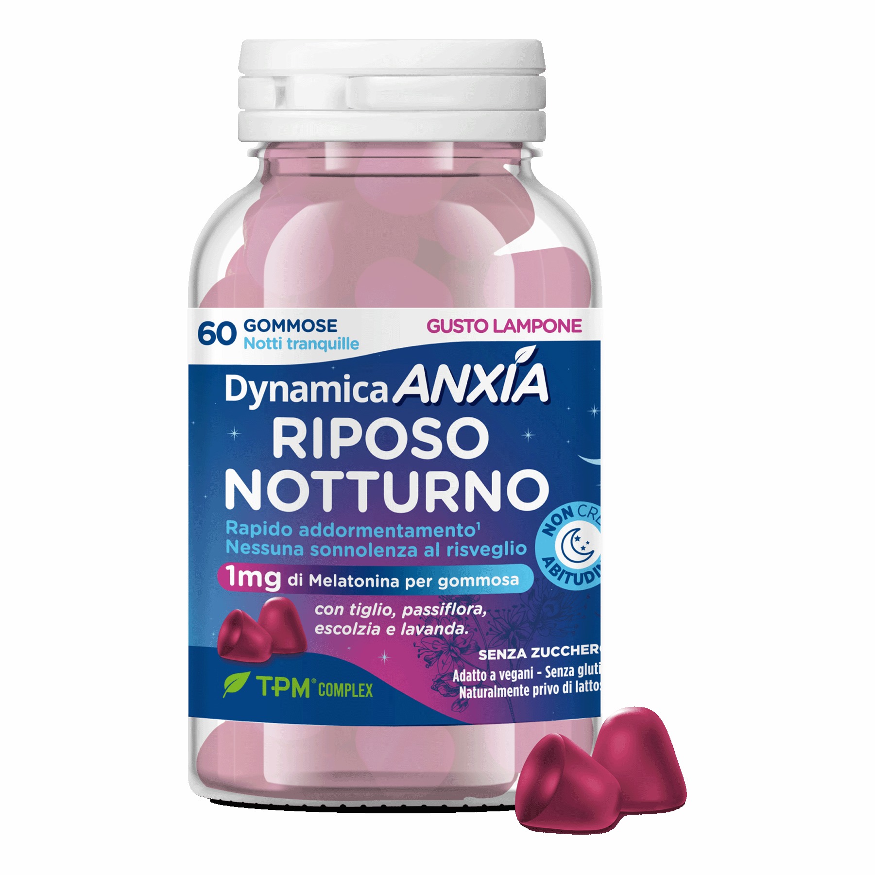 Dynamica anxia riposo notturno 60 gommose — confronto prezzi