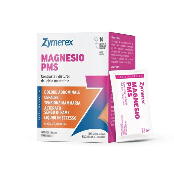 Zymerex Magnesio PMS Bustine 14x3 g Polvere per soluzione orale