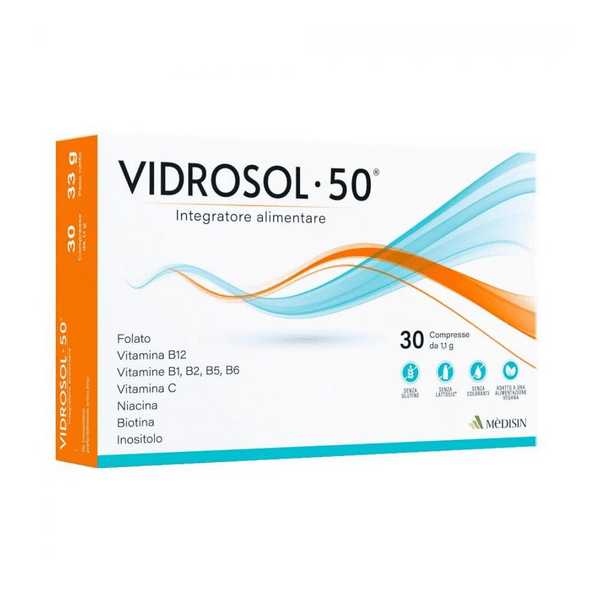 Vidrosol 50 Integratore Vitamina D 30 Compresse
