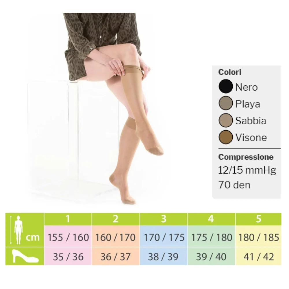 Kamila Bas New 70 Den | Gambaletto 12/15 mmHg | Playa Tg 2
